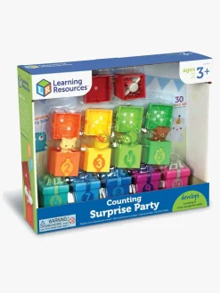 Lærerig Leg-LearningResources Learning Resources  Pædagogisk Legesæt Tælle Surprise Party
