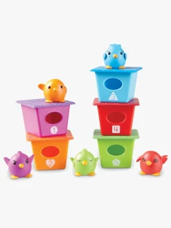 Lærerig Leg-LearningResources Learning Resources Pædagogisk Legesæt Peek-a-Bird