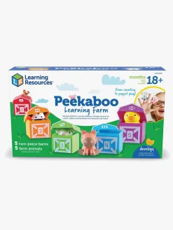Lærerig Leg-LearningResources Learning Resources Peekaboo  Pædagogisk Legesæt Bondegård