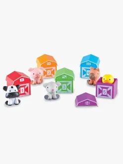 Lærerig Leg-LearningResources Learning Resources Peekaboo  Pædagogisk Legesæt Bondegård