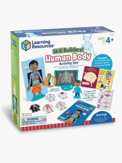 Lærerig Leg-LearningResources Learning Resources Skill Builders  Pædagogisk Legesæt Menneskekroppen