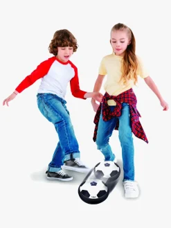 Spil & Puslespil-Lexibook AeroFoot Fodbold-disc med Lys & 2 Mål