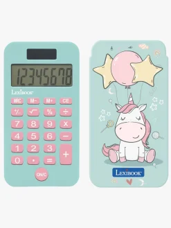 Kreativt Legetøj-Lexibook Enhjørning Pocket Lommeregner