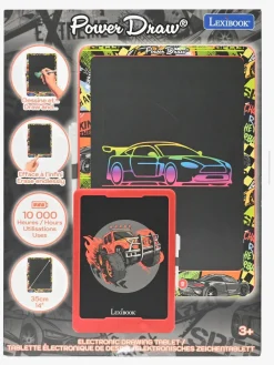 Kreativt Legetøj-Lexibook Flerfarvet E-Ink Tegnetablet med Stenciler 14 Tommer