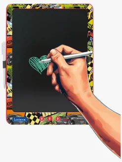 Kreativt Legetøj-Lexibook Flerfarvet E-Ink Tegnetablet med Stenciler 14 Tommer