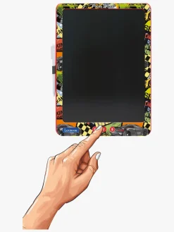 Kreativt Legetøj-Lexibook Flerfarvet E-Ink Tegnetablet med Stenciler 14 Tommer