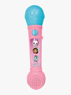 Musikinstrumenter|Elektronik & Media-GabbysDollhouse Lexibook Gabby's Dollhouse  Oplyst Mikrofon med Melodier