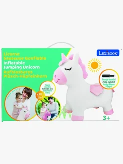 Udelegetøj-Lexibook Hoppedyr Enhjørning med Plysbetræk