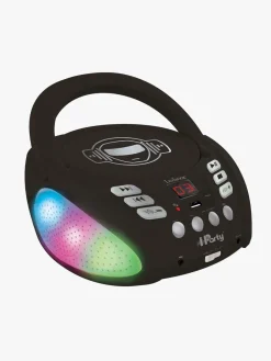 Elektronik & Media-Lexibook iParty Bluetooth CD-afspiller med Lys, Sort