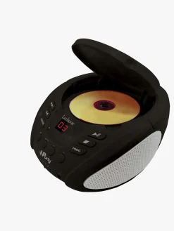 Elektronik & Media-Lexibook iParty Bluetooth CD-afspiller med Lys, Sort