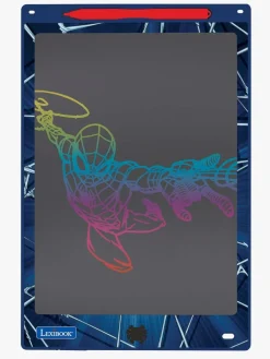 Kreativt Legetøj-MarvelSpiderMan Lexibook Marvel Spider-Man Tegnetablet med Stencilskabeloner