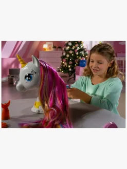 Dukker & Bamser-Lexibook My Magic Unicorn Interaktiv Stylingdukke