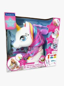Dukker & Bamser-Lexibook My Magic Unicorn Interaktiv Stylingdukke