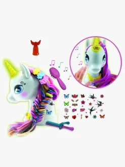 Dukker & Bamser-Lexibook My Magic Unicorn Interaktiv Stylingdukke