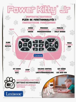 Interaktivt Legetøj-Lexibook Power  Fjernstyret Robotkat