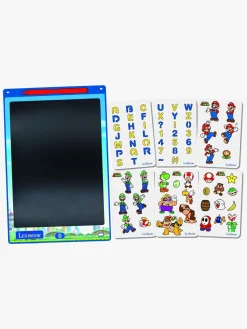 Kreativt Legetøj-SuperMario Lexibook Super Mario Tegnetablet med Stencilskabeloner