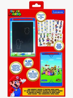 Kreativt Legetøj-SuperMario Lexibook Super Mario Tegnetablet med Stencilskabeloner