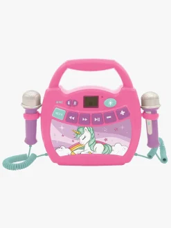 Elektronik & Media-Lexibook Unicorn Karaokemaskine, Lyserød
