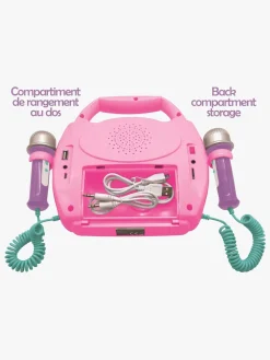 Elektronik & Media-Lexibook Unicorn Karaokemaskine, Lyserød