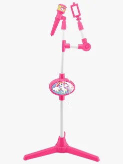 Musikinstrumenter|Elektronik & Media-Lexibook Unicorn Mikrofon m. Stativ & Højtaler