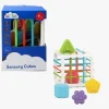 Lærerig Leg-LilTot Aktivitetslegetøj Sensory Cube