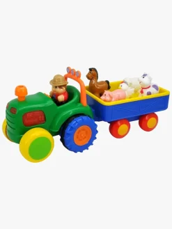 Legetøjsbiler & -Fartøjer|Babylegetøj-LilTot Lil'Tot Traktor med Vogn