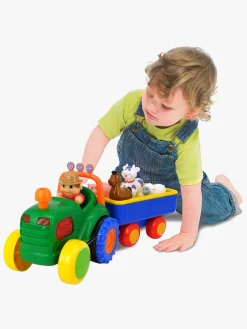 Legetøjsbiler & -Fartøjer|Babylegetøj-LilTot Lil'Tot Traktor med Vogn