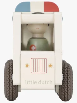 Legetøjsbiler & -Fartøjer-LittleDutch Little Dutch Ambulance med Figur Hvid