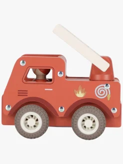 Legetøjsbiler & -Fartøjer-LittleDutch Little Dutch Brandbil med Figur Rød