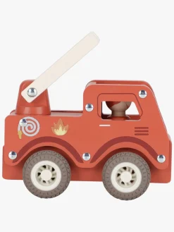 Legetøjsbiler & -Fartøjer-LittleDutch Little Dutch Brandbil med Figur Rød