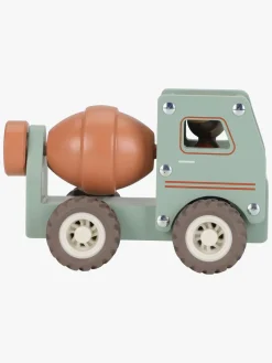 Legetøjsbiler & -Fartøjer-LittleDutch Little Dutch Cementblander med Figur Grøn