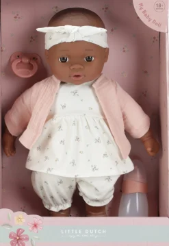 Legetøj Til Børn På 0-10 År|Dukker & Bamser-LittleDutch Little Dutch Dukke Noa 26 cm Lyserød