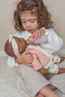 Legetøj Til Børn På 0-10 År|Dukker & Bamser-LittleDutch Little Dutch Dukke Noa 26 cm Lyserød