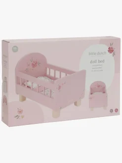 Dukker & Bamser-LittleDutch Little Dutch Dukkeseng med Sengesæt, Pink