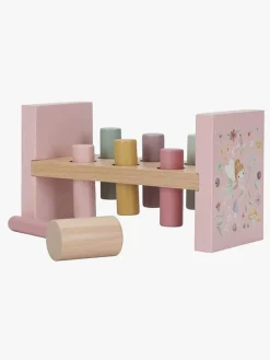 Babylegetøj-LittleDutch Little Dutch Fairy Garden Hammerbræt Lyserød