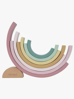 Legetøj Til Børn På 0-10 År|Babylegetøj-LittleDutch Little Dutch Fairy Garden Rainbow Stablelegetøj