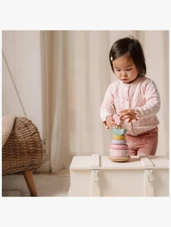 Babylegetøj-LittleDutch Little Dutch Fairy Garden Rocking Ring Stablelegetøj Træ