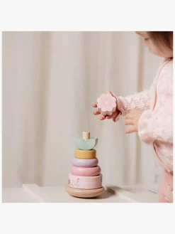 Babylegetøj-LittleDutch Little Dutch Fairy Garden Rocking Ring Stablelegetøj Træ