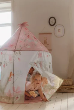 Legetelte & -Tunneler-LittleDutch Little Dutch Fairy Garden Legetelt Lyserød