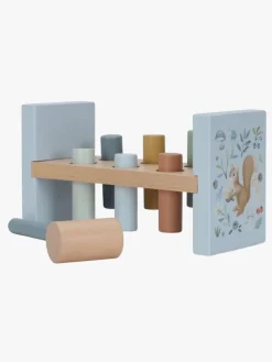 Babylegetøj-LittleDutch Little Dutch Forest Friends Hammerbræt Blå