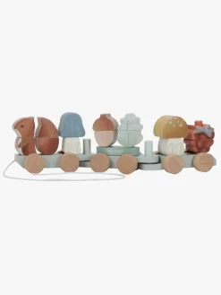 Babylegetøj-LittleDutch Little Dutch Forest Friends Squirrel Klodstog Flerfarvet