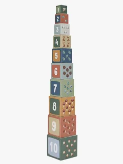 Babylegetøj-LittleDutch Little Dutch Forest Friends Stableklodser Flerfarvet