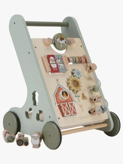 Legetøj Til Børn På 0-10 År|Babylegetøj-LittleDutch Little Dutch Multiaktivitet Gåvogn Forest Friends, Grøn Grøn