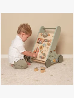 Legetøj Til Børn På 0-10 År|Babylegetøj-LittleDutch Little Dutch Multiaktivitet Gåvogn Forest Friends, Grøn Grøn