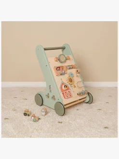 Legetøj Til Børn På 0-10 År|Babylegetøj-LittleDutch Little Dutch Multiaktivitet Gåvogn Forest Friends, Grøn Grøn