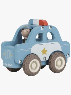 Legetøjsbiler & -Fartøjer-LittleDutch Little Dutch Politibil med Figur Blå