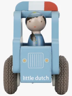 Legetøjsbiler & -Fartøjer-LittleDutch Little Dutch Politibil med Figur Blå