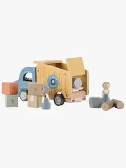 Legetøjsbiler & -Fartøjer-LittleDutch Little Dutch Skraldevogn med Figurer