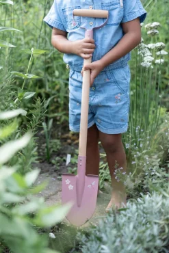 Udelegetøj-LittleDutch Little Dutch Spade, Fairy Garden Lyserød