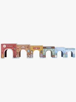 Babylegetøj-LittleDutch Little Dutch Stabeltårn med 6 Biler